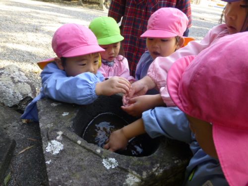 門川幼稚園 氷 みーつけた 栄ケ丘幼稚園